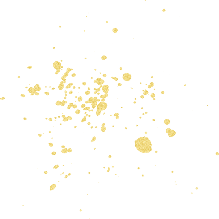 Abstract Gold Splash Stroke
